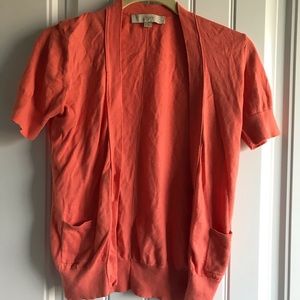 LOFT short sleeve cardigan